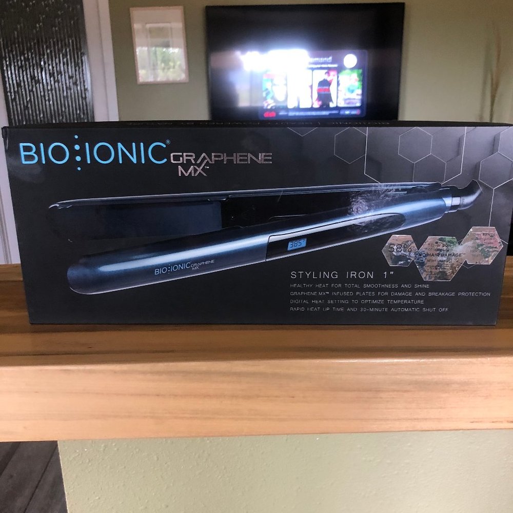 Bio Ionic Graphene MX 1" flat iron